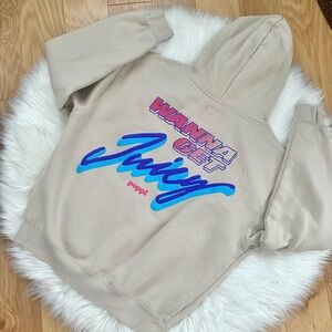 Poppi Graphic Fleece Lined Hoodie